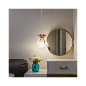 Modern Crystal Glass Single Pendant Light